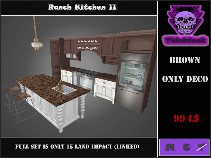 Ranch Kitchen II BROWN