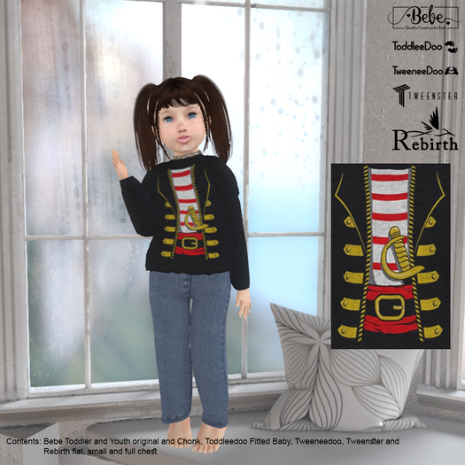Universal Kids Sweatshirt3 - Pirate - Delivery HUD