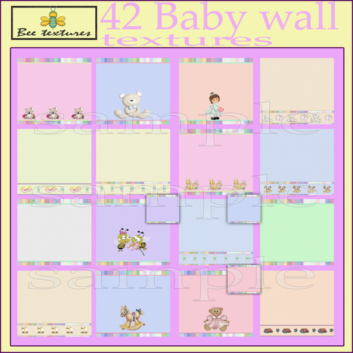 42 Baby wall textures/baby textures