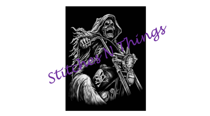 Stitches N Things - Iron Horse Reaper patch