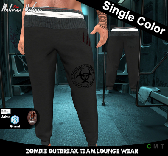 [ALF] Zombie Team "Smoke" Lounge Wear
