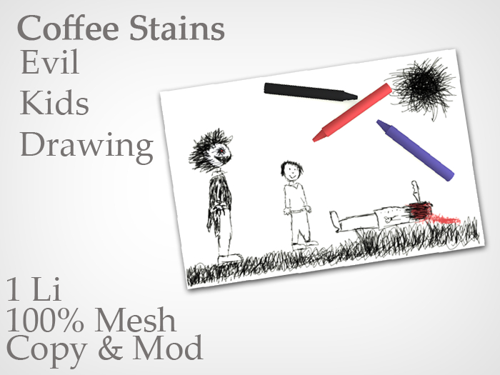 Coffee Stains - Evil Kids Drawing