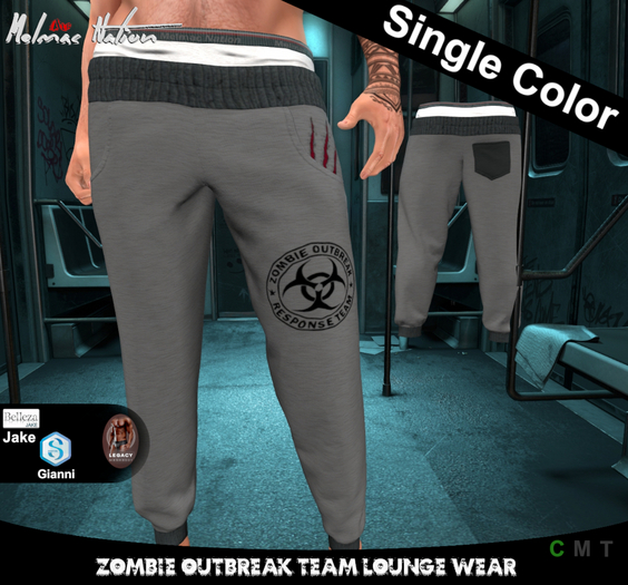 [ALF] Zombie Team "Fossil" Lounge Wear
