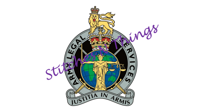 Stitches N Things - British Army Legal Services patch
