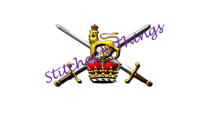 Stitches N Things - British Army logo patch