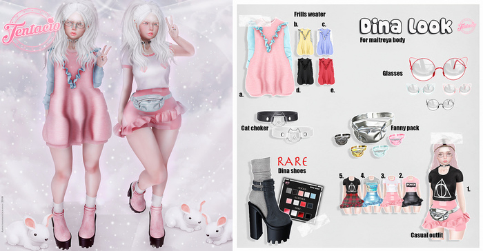 *Tentacio* dina look. RARE