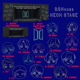 1-BSHouse "NEON STAGE" Stage - ULTRARARE