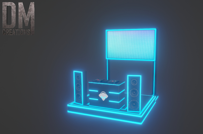 Alien DJ Full Perm Mesh