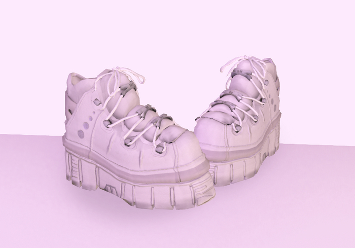 EMF New Rock Booties White