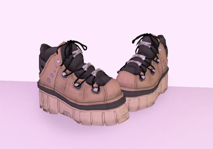 EMF New Rock Booties Brown