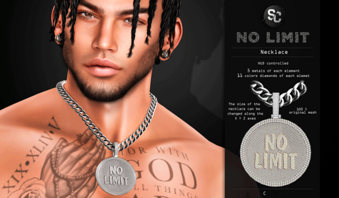 [ SpotCat ] No LIMIT - Necklace