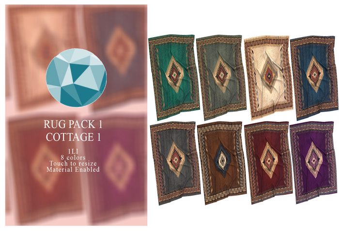 [Ciapapuer] Rug Pack 1 - Cottage 1