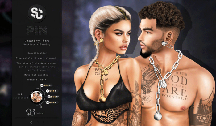 [ SpotCat] Pin - Jewelry set 