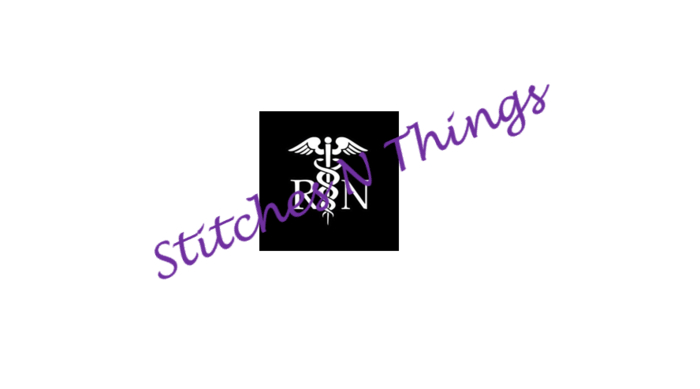 Stitches N Things - RN White Logo