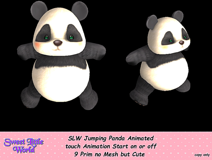 SLW Jumping Panda Animated