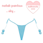 mellowcute-natali panties-sky
