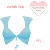 mellowcute-natali top-sky