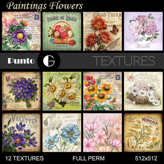 Paintings Flowers