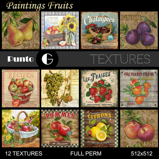 Paintings Fruits