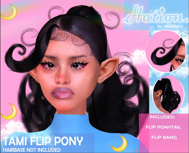 .HATION. Tami Flip Pony