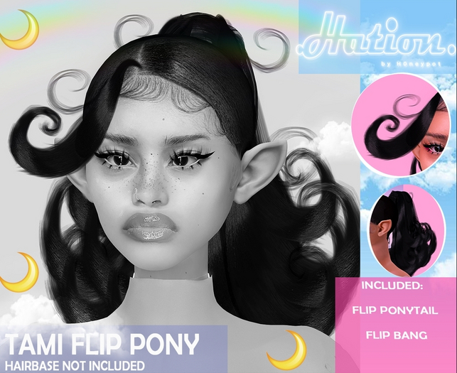 .HATION. Tami Flip Pony DEMO