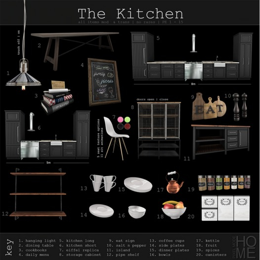 Pixel Mode - The Kitchen ALMOST COMPLETE SET + many others check description