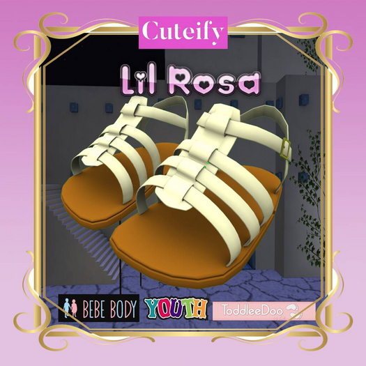 {Cuteify} Lil Rosa Yellow  Sandal  