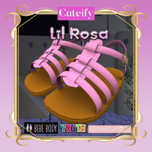 {Cuteify} Lil Rosa Pink Sandal 