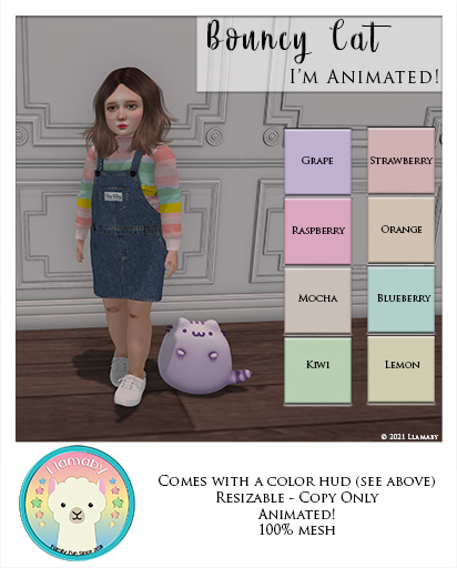 [Llamaby] Bouncy Cat (Boxed)