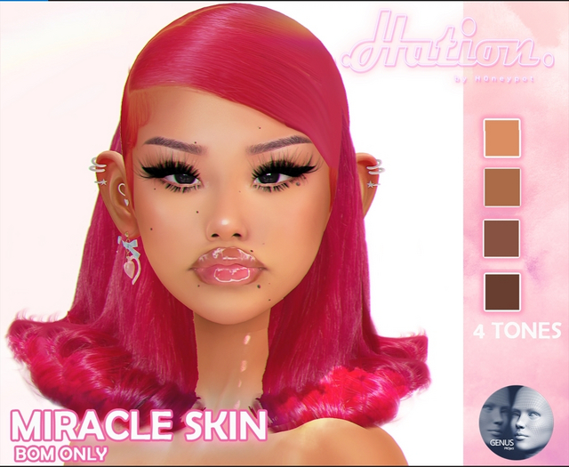 .HATION. Miracle skin Genus tone 3
