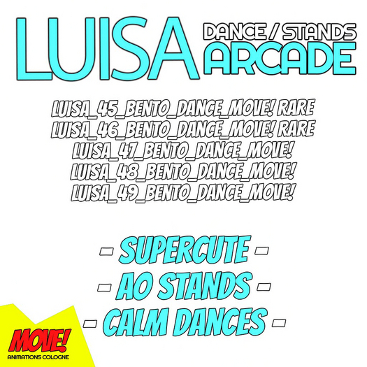 2. Luisa_46_Bento_Dance_MOVE! RARE
