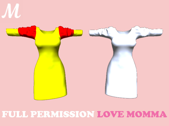 M012-CASUAL DRESS  LOVE MOMMA