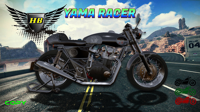 Hot Bikes Motors - YAMA RACER - 3 Colours Pack