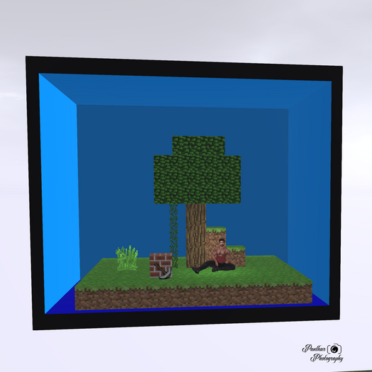 [Panthar Pose] Minecraft Backdrop ADD