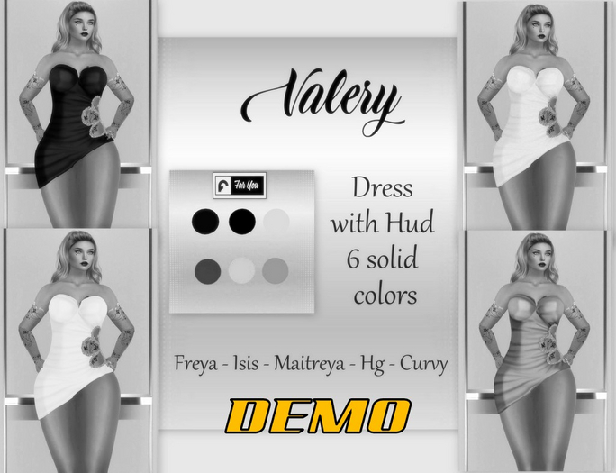 ::: F:: VALERY DRESS DEMO