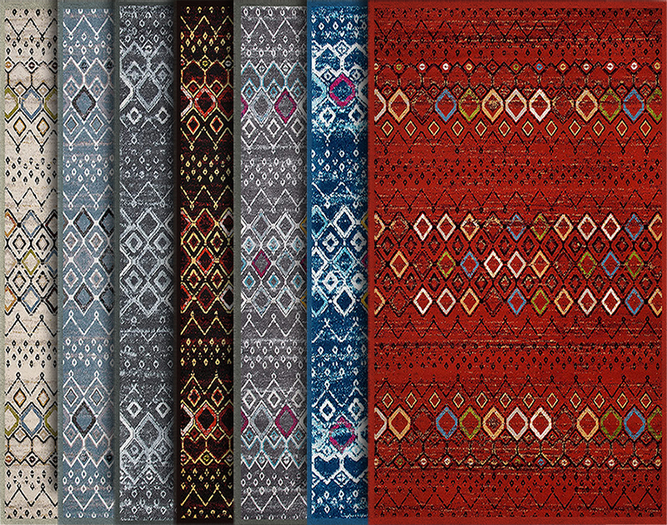 ^Dejavu^ Full Perm Rug Texture 166