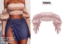 TETRA - Blossom - Puff Sleeve Top (Pattern #5)