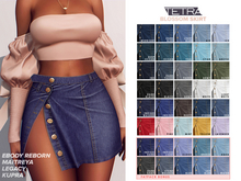 TETRA - Blossom - Denim Skirt (Fatpack)