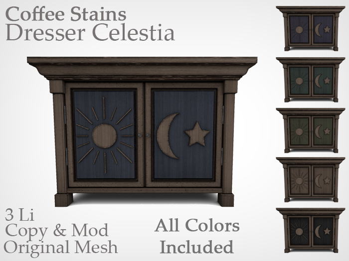 Coffee Stains - Dresser Celestia