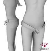 Viscon* Sculpties Belt V3 + UV Maps