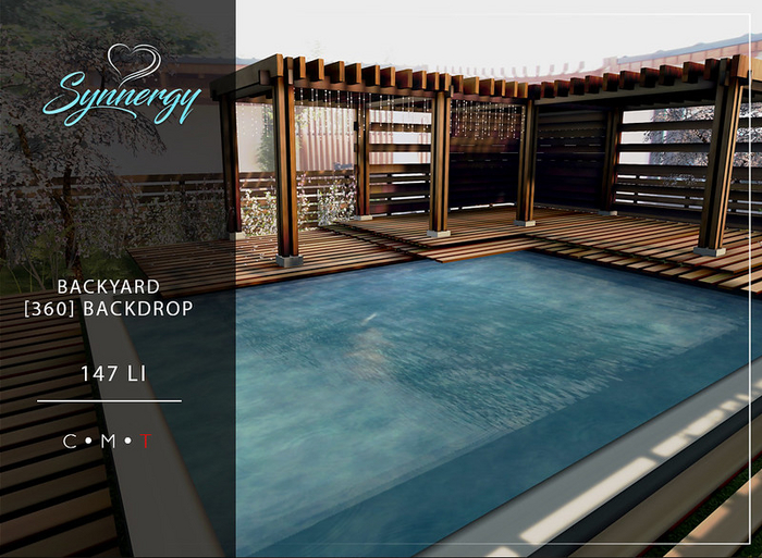 SYNNERGY// Backyard [360] Backdrop 