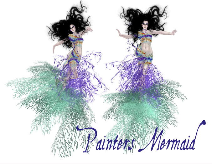 Boudoir -Painters delight mermaid