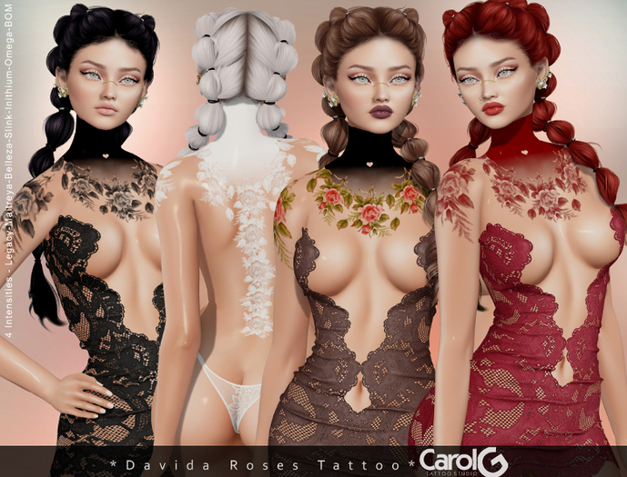 [CAROL G] Dadiva Roses TaTToo