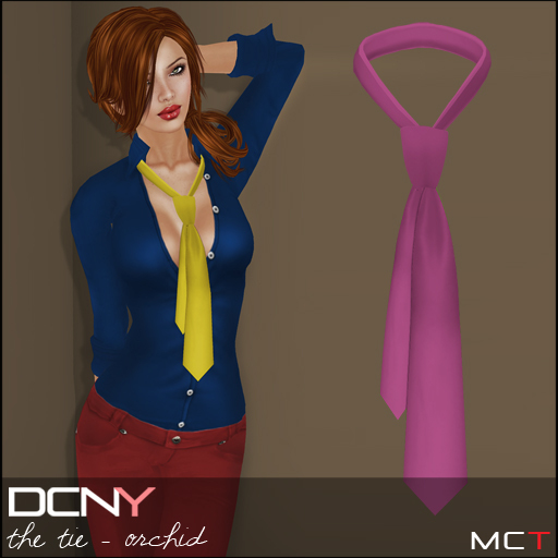 DCNY The Tie in Orchid