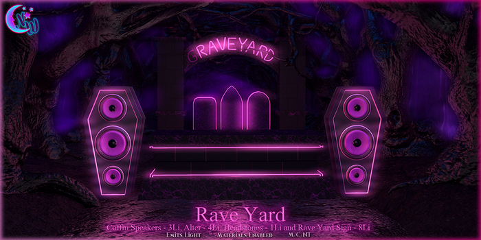 *NeverWish* Rave Yard - Light Pink