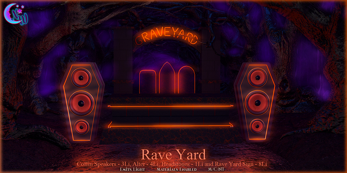 *NeverWish* Rave Yard - Orange