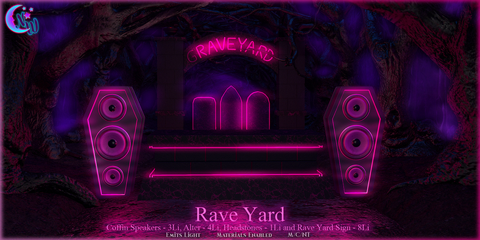 *NeverWish* Rave Yard - Pink