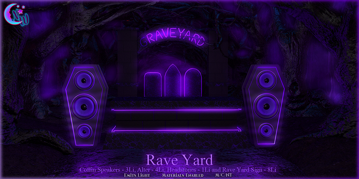 *NeverWish* Rave Yard - Purple