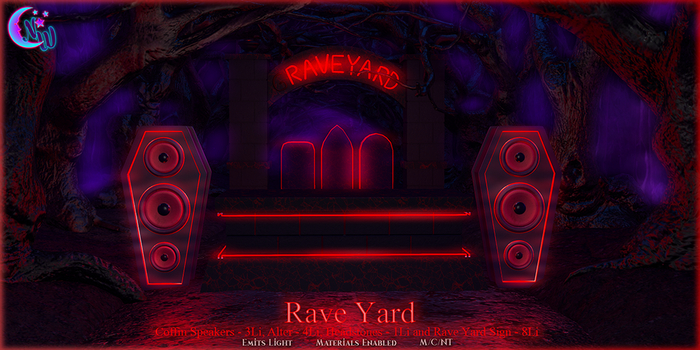 *NeverWish* Rave Yard - Red