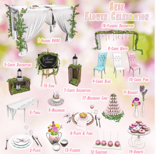 14.Sese - Flower Celebration - Donuts